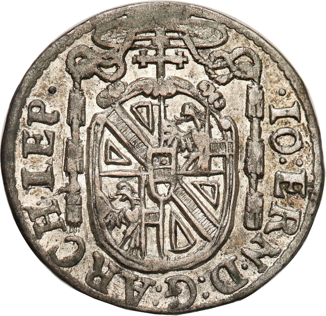 Austria, Salzburg. Max Gandolph Graf Küenburg (1668-1687). Krajcar 1678
